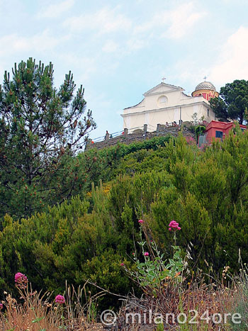 Riomaggiore, Wallfahrtskirche Madonna di Montenero